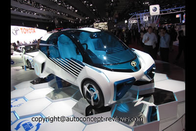 Toyota FCV Plus Hydrogen Fuel Cell Electric Concept